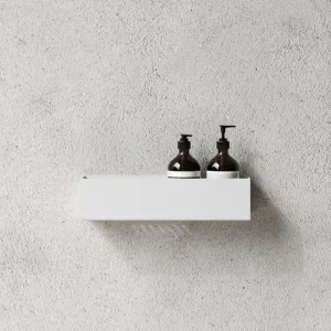 Nichba Badezimmeraccessoires^Badregal 40, Weiß