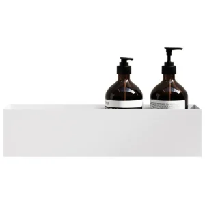 Nichba Badezimmeraccessoires^Badregal 40, Weiß