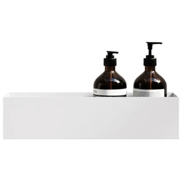 Nichba Badezimmeraccessoires^Badregal 40, Weiß