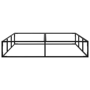 ferm LIVING Betten-Nichba Bettgestell, Schwarz