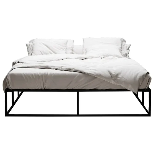 ferm LIVING Betten-Nichba Bettgestell, Schwarz