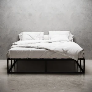 ferm LIVING Betten-Nichba Bettgestell, Schwarz