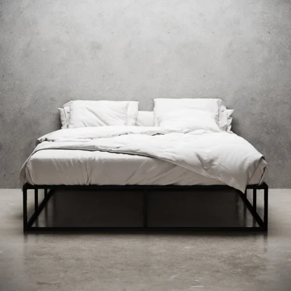 ferm LIVING Betten-Nichba Bettgestell, Schwarz