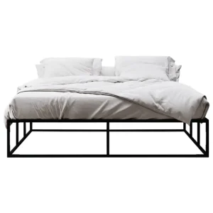 ferm LIVING Betten-Nichba Bettgestell, Schwarz
