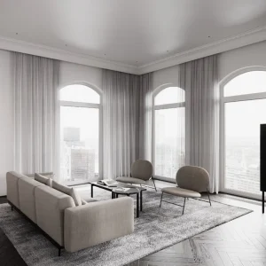HAY Tische-Nichba Couchtisch, 115 x 55 cm, Schwarz