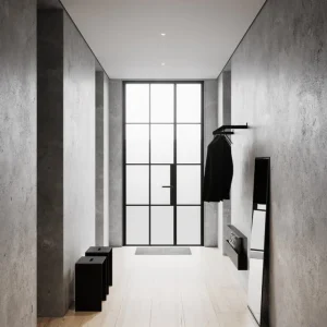 Nichba Garderoben Und Kleiderbügel^HangSys Aufhängesystem, mittel, Schwarz