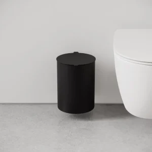 Nichba Abfalleimer | Badezimmeraccessoires^Kosmetikeimer, Schwarz