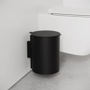 Nichba Abfalleimer | Badezimmeraccessoires^Kosmetikeimer, Schwarz