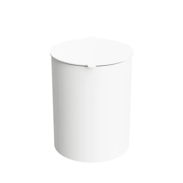 Nichba Abfalleimer | Badezimmeraccessoires^Kosmetikeimer, Weiß