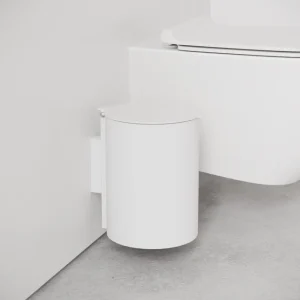Nichba Abfalleimer | Badezimmeraccessoires^Kosmetikeimer, Weiß