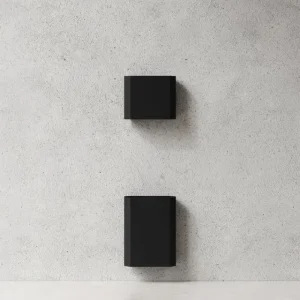 Nichba Abfalleimer | Badezimmeraccessoires^Papierkorb, Schwarz