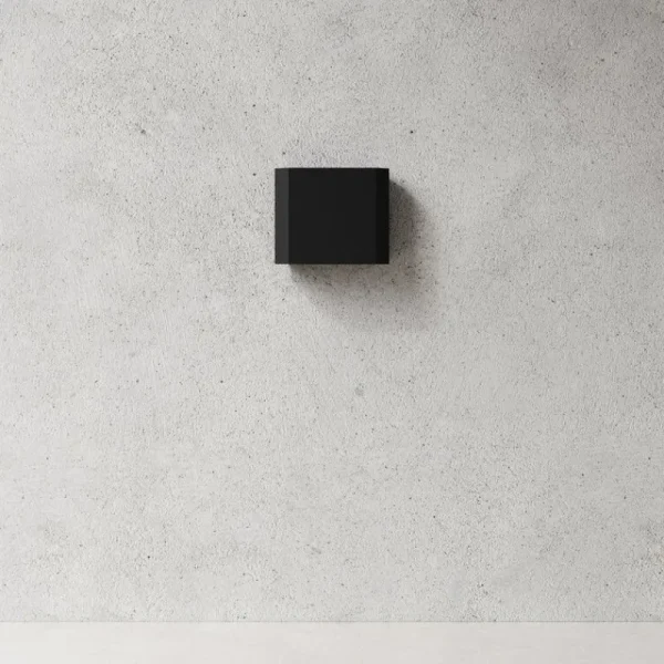 Nichba Badezimmeraccessoires^Papierspender mit Deckel, schwarz