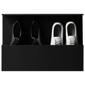 Nichba Garderoben Und Kleiderbügel | Regale^Schuhregal, klein, Schwarz