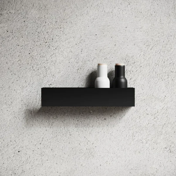Nichba Regale-Shelf U40 Wandregal, Schwarz
