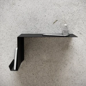 Nichba Regale | Tische-Shelve02 Wandregal, links, Schwarz