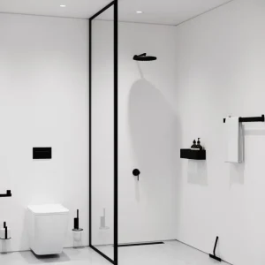 Nichba Badezimmeraccessoires^Toilettenbürste, weiß