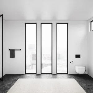Nichba Badezimmeraccessoires^Toilettenbürste, weiß