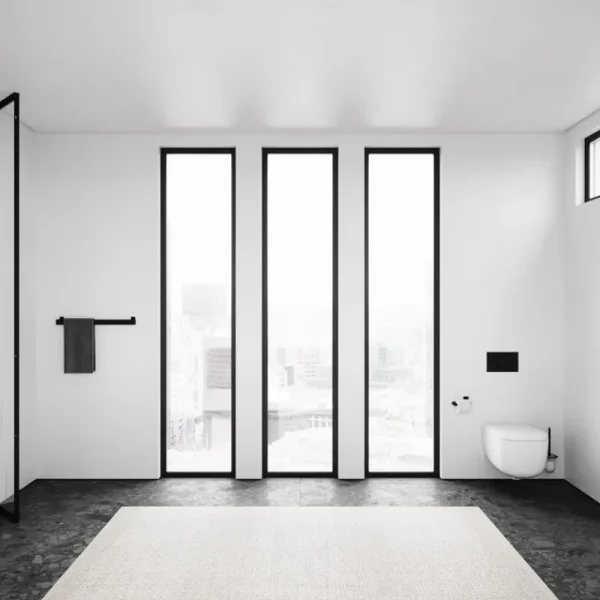 Nichba Badezimmeraccessoires^Toilettenbürste, weiß