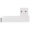 Nichba Badezimmeraccessoires^Toilettenpapierhalter, Weiß