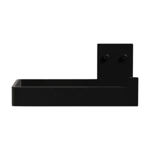 Nichba Badezimmeraccessoires^Toilettenpapierhalter, Schwarz