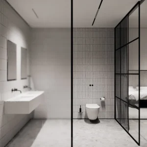 Nichba Badezimmeraccessoires^Toilettenpapierhalter, Schwarz