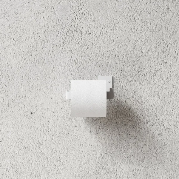Nichba Badezimmeraccessoires^Toilettenpapierhalter, Weiß