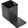 Niimaar Papierkörbe & Recycling-behälter | Abfalleimer^Ecomini Forever Bin Recyclingstation, Schwarz