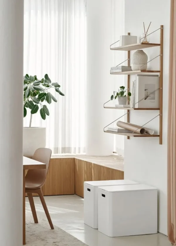 Niimaar Papierkörbe & Recycling-behälter | Abfalleimer^Ecosmol Forever Bin Recyclingstation, Weiß