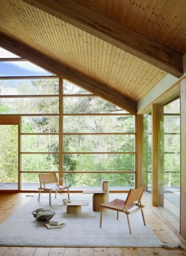ferm LIVING Tische-Nikari April Tisch, hoch, Birke