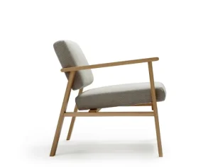 Artek Sitzgelegenheiten-Nikari Archetyp Sessel, Eiche - grau, Steelcut Trio 616