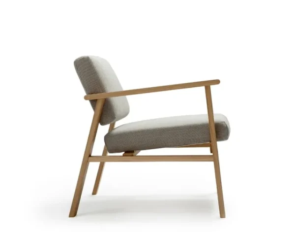 Artek Sitzgelegenheiten-Nikari Archetyp Sessel, Eiche - grau, Steelcut Trio 616