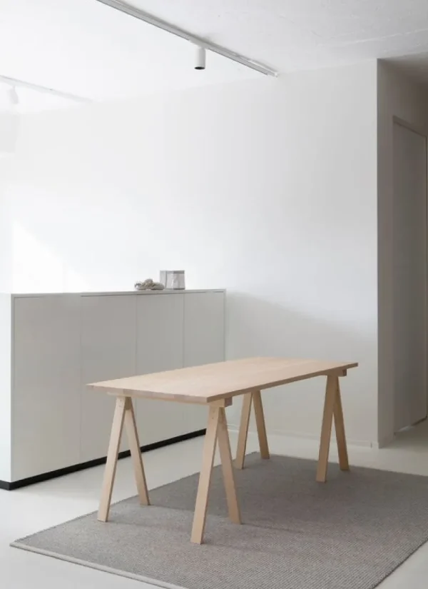 Wendelbo Tische-Nikari Arkitecture Bockbeine, 2 Stück, Birke