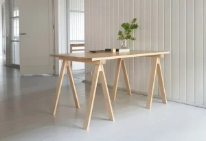 Wendelbo Tische-Nikari Arkitecture Bockbeine, 2 Stück, Birke