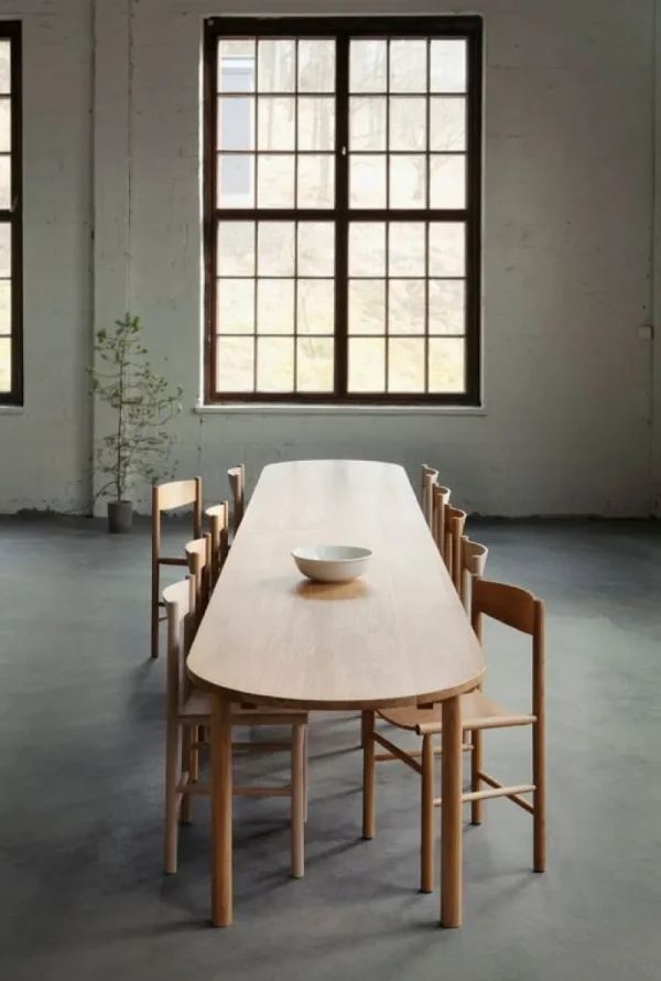 Nikari Tische-Basic Tisch, oval, Eiche