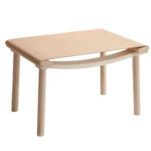Fritz Hansen Sitzgelegenheiten-Nikari December Ottomane, Esche/Naturleder
