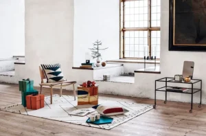 Nikari Sitzgelegenheiten-December Stuhl, Esche/Naturleder