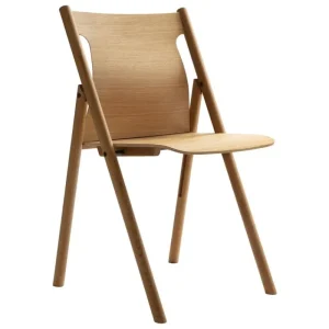 GUBI Sitzgelegenheiten-Nikari Faneeri Klappstuhl, lackierte Eiche