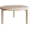 Nikari Tische-Runder Periferia Couchtisch, 90 cm, Esche