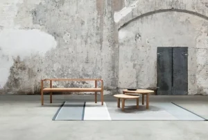 Vitra Tische-Nikari Runder Periferia Couchtisch, 70 cm, Esche
