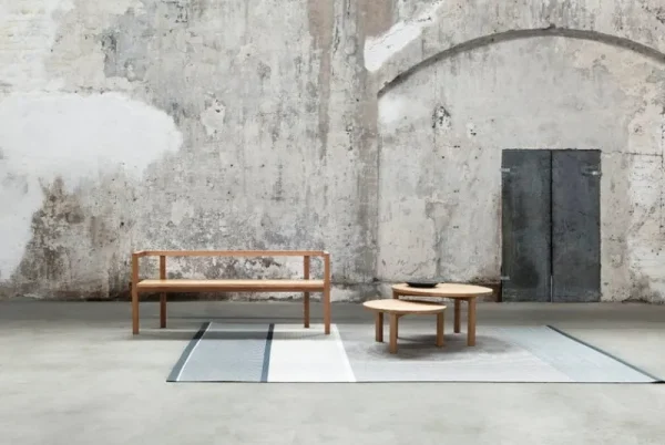 Vitra Tische-Nikari Runder Periferia Couchtisch, 70 cm, Esche