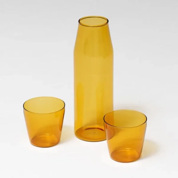 Nine Gläser Und Tassen^Milchglas, 2er-Set, gelb