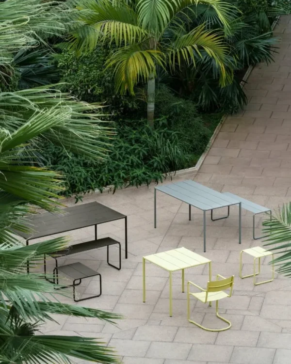 Nine Terrassenmöbel | Sitzgelegenheiten^Sine Hocker, Gelb