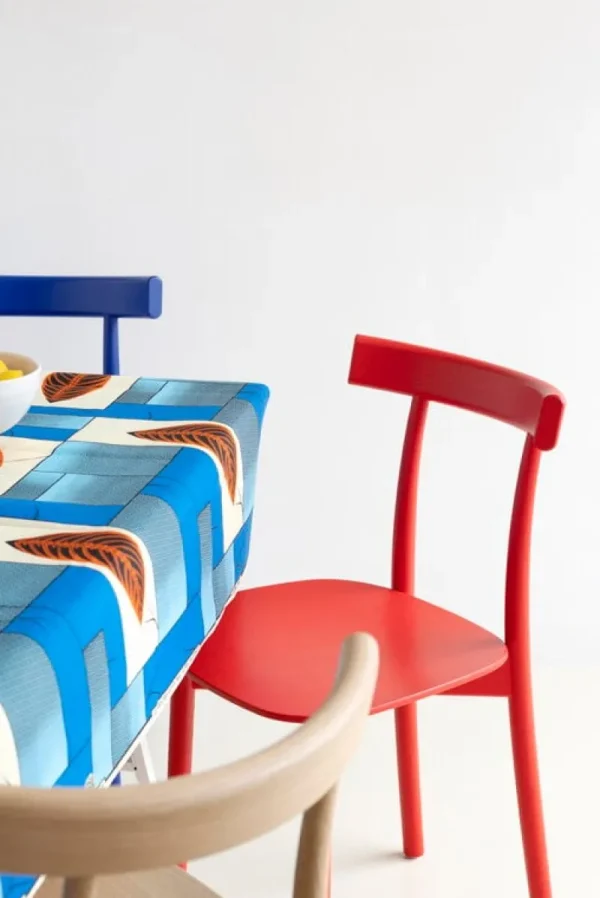 Artek Sitzgelegenheiten-Nine Skinny Stuhl, matt lackierte Eiche