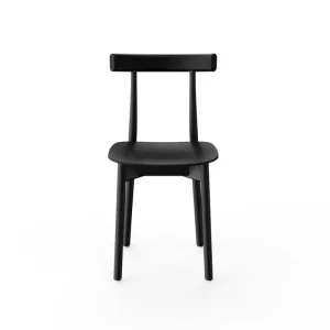 Muuto Sitzgelegenheiten-Nine Skinny Stuhl, schwarz gebeizte Esche