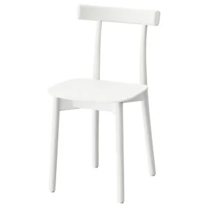 Artek Sitzgelegenheiten-Nine Skinny Stuhl, weiß gebeizte Esche
