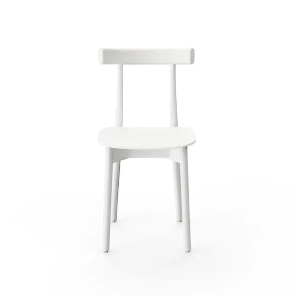 Artek Sitzgelegenheiten-Nine Skinny Stuhl, weiß gebeizte Esche