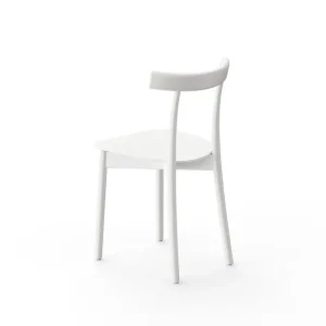 Artek Sitzgelegenheiten-Nine Skinny Stuhl, weiß gebeizte Esche