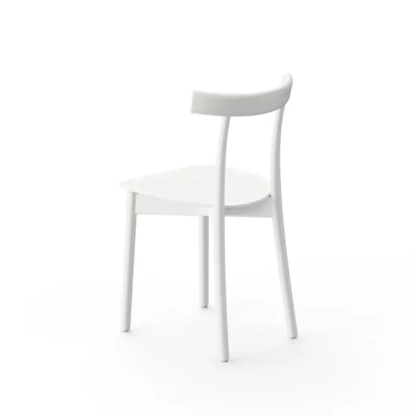 Artek Sitzgelegenheiten-Nine Skinny Stuhl, weiß gebeizte Esche