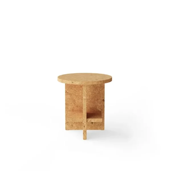 TIPTOE Tische-Nine Tee Beistelltisch, rund, Naturkork