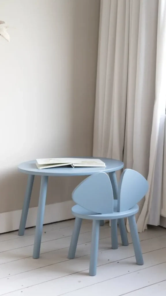 Kinder Nofred Möbel Für Das Kinderzimmer^Mouse Kinderstuhl, Hellblau